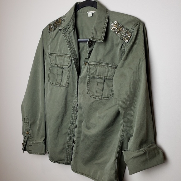 Fossil Jackets & Blazers - ➡️HOST PICK  {Fossil} Military style Jacket